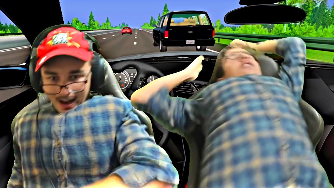 BeamNG but your uncle drives like a maniac