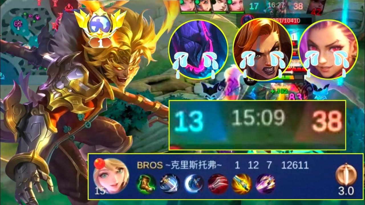 CARA SUN COMEBACK MENGENDONG MM DARKSYSTEM (MOBILE LEGENDS) 