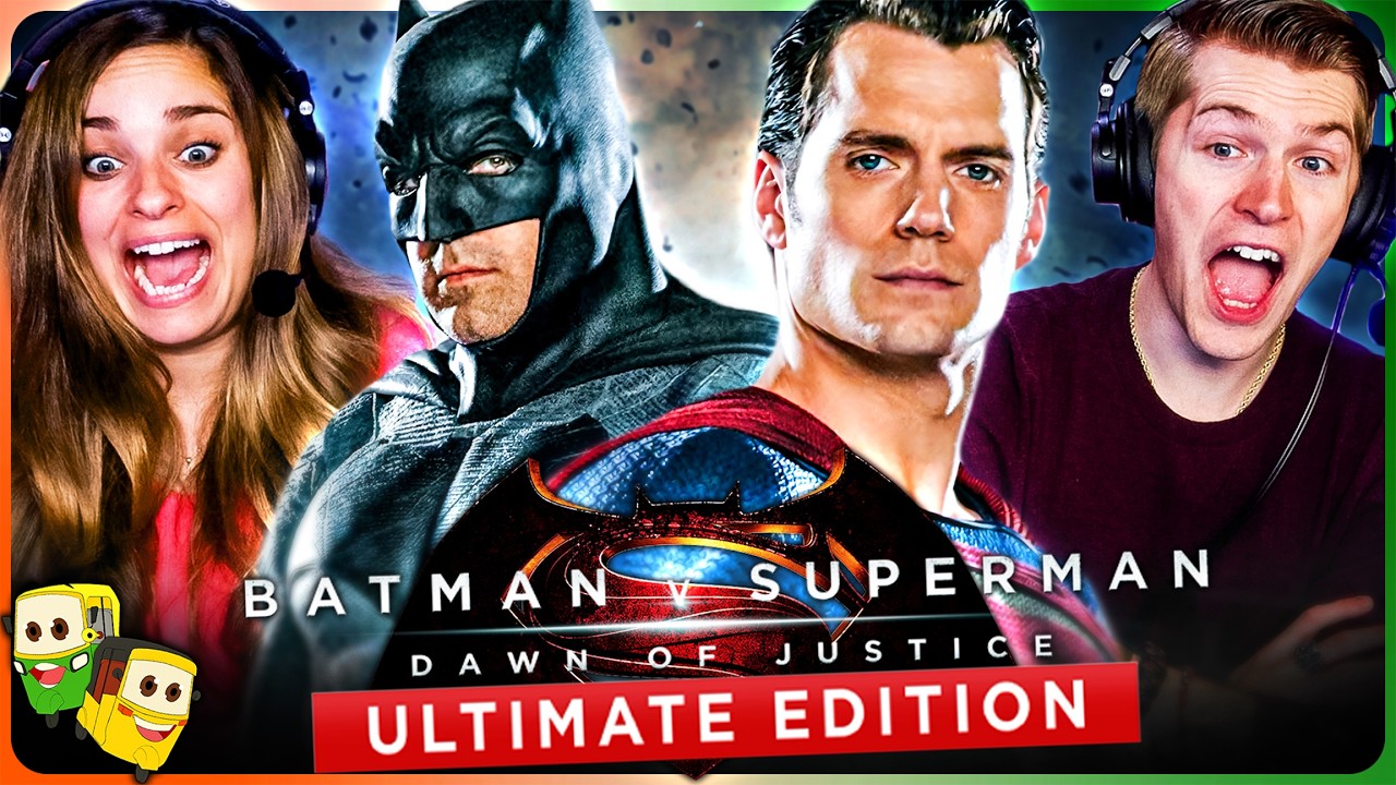 BATMAN V. SUPERMAN: Dawn of Justice ULTIMATE EDITION Movie Reaction! | First Time Watch!