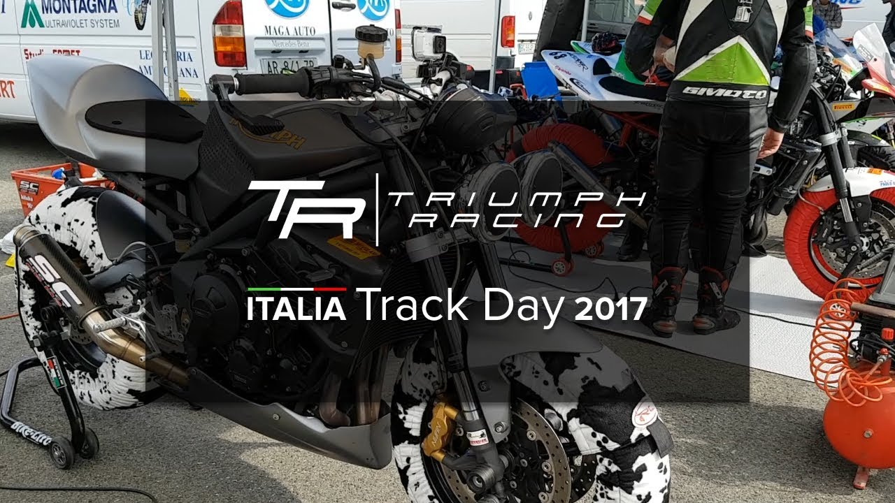 Triumph Racing ITALIA Track Day 2017