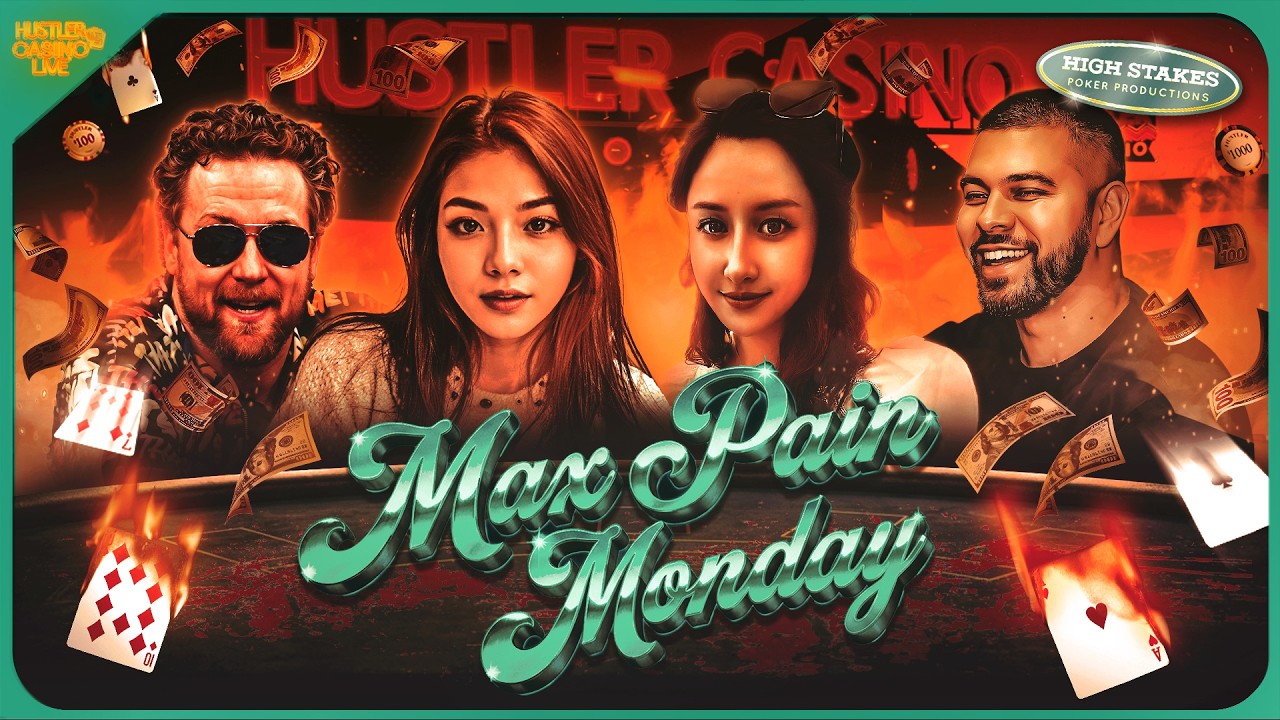 Rina, Ella, Raver & JT Play MAX PAIN MONDAY! Commentary by David Tuchman