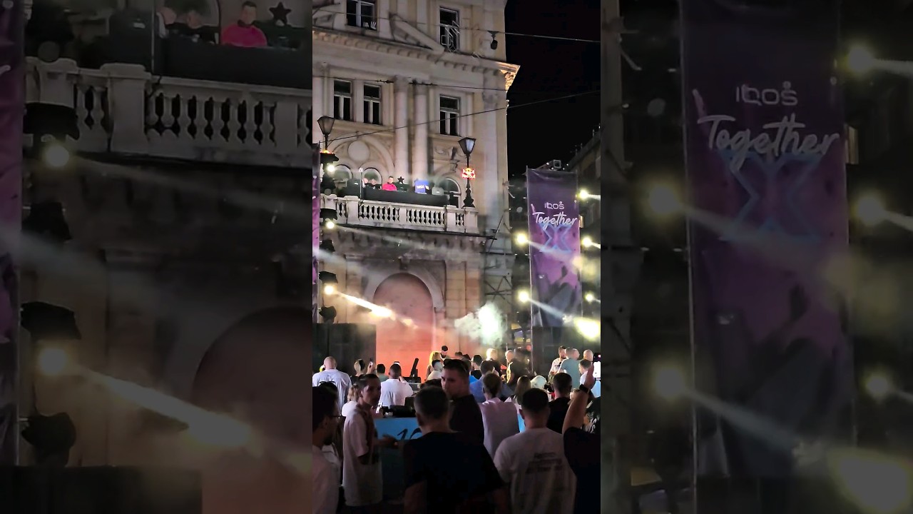 Sarajevo Film Festival 4K - Garden of Dreams 2024 #sff #sarajevo #gardenofdreams #nightlife #music