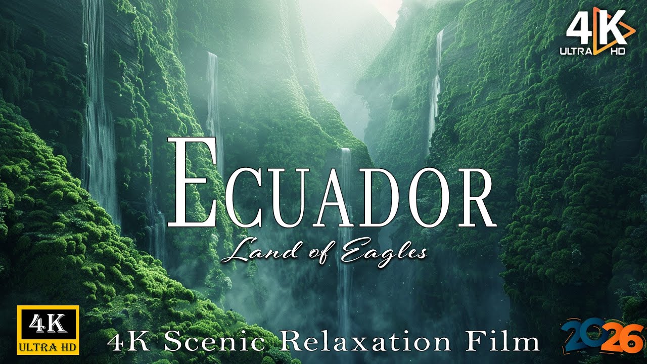 Ecuador 4K Ultra HD • Stunning Footage Ecuador | Relaxation Film With Meditation Music | 4k Videos