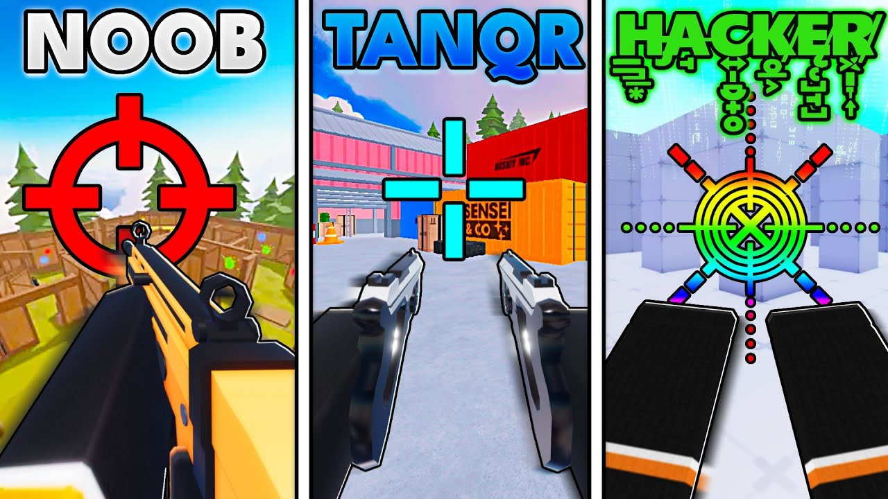 Winning with EVERY SINGLE CROSSHAIR in Roblox Rivals!