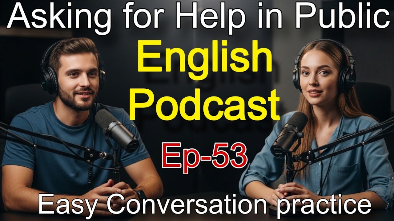 How to Ask for Help in English | Easy English Listening Practice | English Podcast Ep 53
