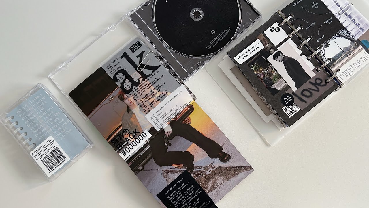 앨범 스크랩 대신 부클릿 꾸미기 | OAB, 은도러블, 더트 프로젝트 | 플로디로그