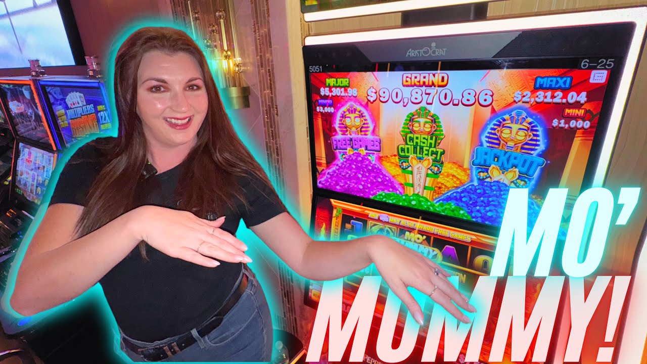 Mo Mummy in the High Limit Room in Reno