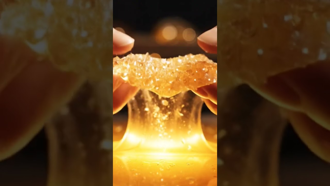 Golden honey