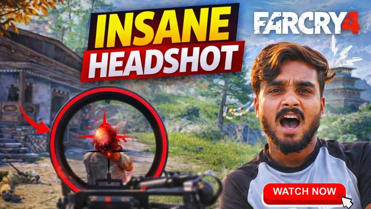 🔴 LIVE – Insane Headshots in Far Cry 4 | Hindi Gameplay
