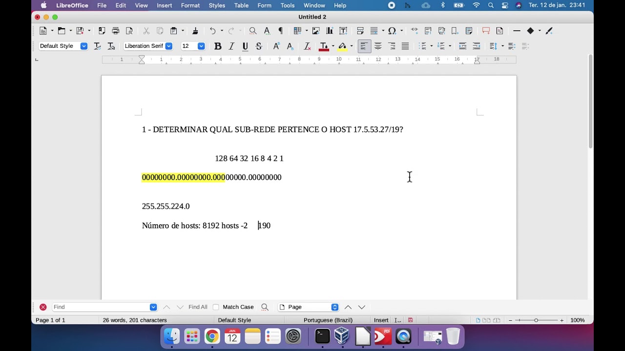Cálculos de Sub Rede Classe B