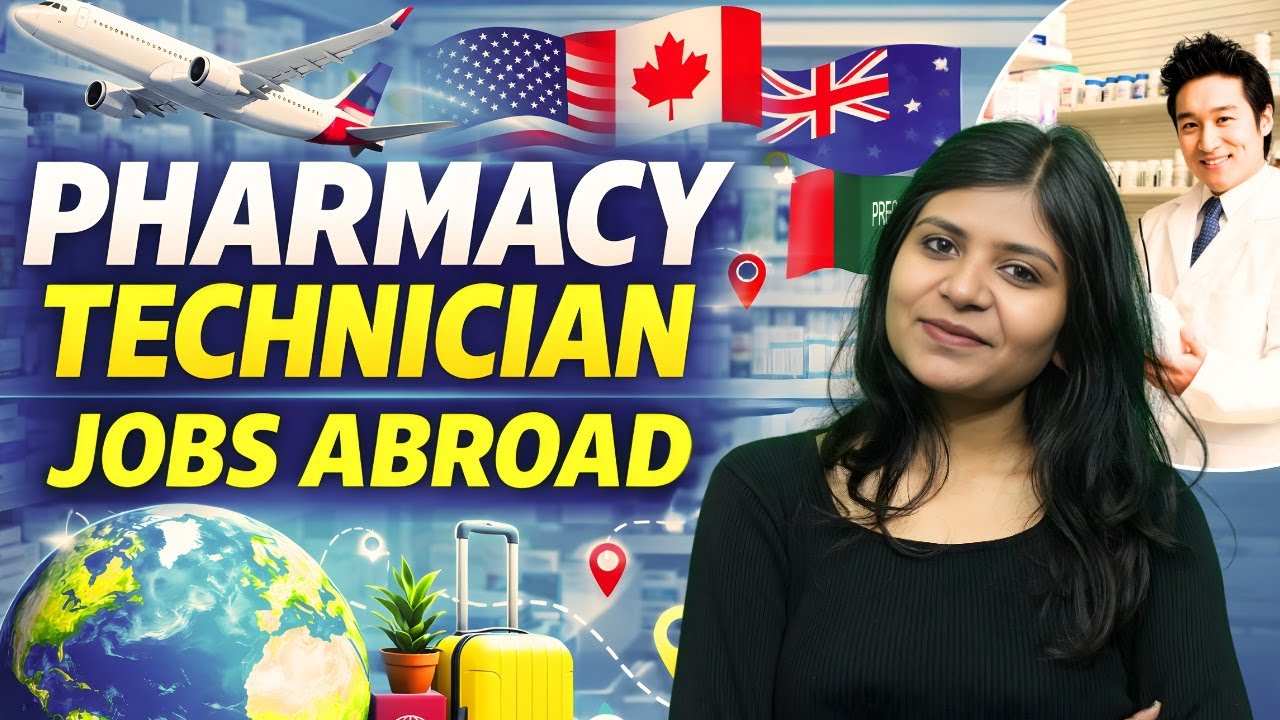 Pharmacy Technician Jobs Abroad | Pharmacist Technician Opportunities for Pharmacist