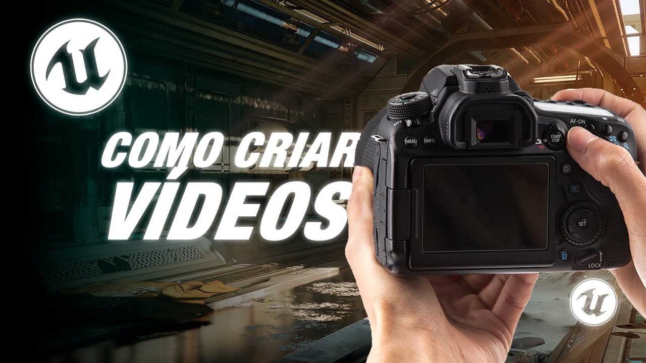 Como CRIAR VIDEOS no UNREAL ENGINE 5 em português | VFX no UNREAL ENGINE para INICIANTES