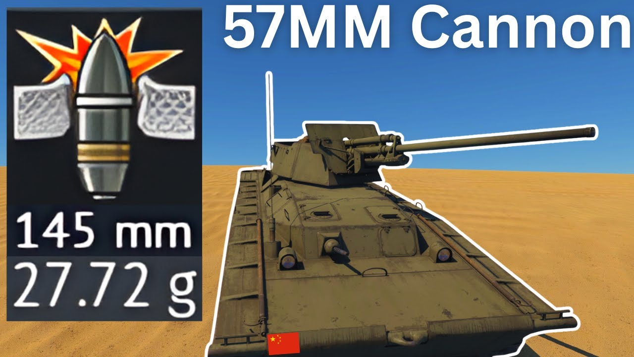 A Chinese Tank On An American Chassis With A Soviet Cannon | LVT(A)(4) (ZiS-2)
