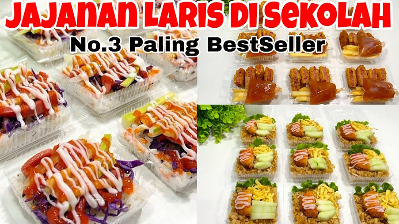 Jajanan Laris DiKantin Sekolah No.3 Paling BestSeller  Cepet Ludesnya‼️ Jajanan Anak Sekolah