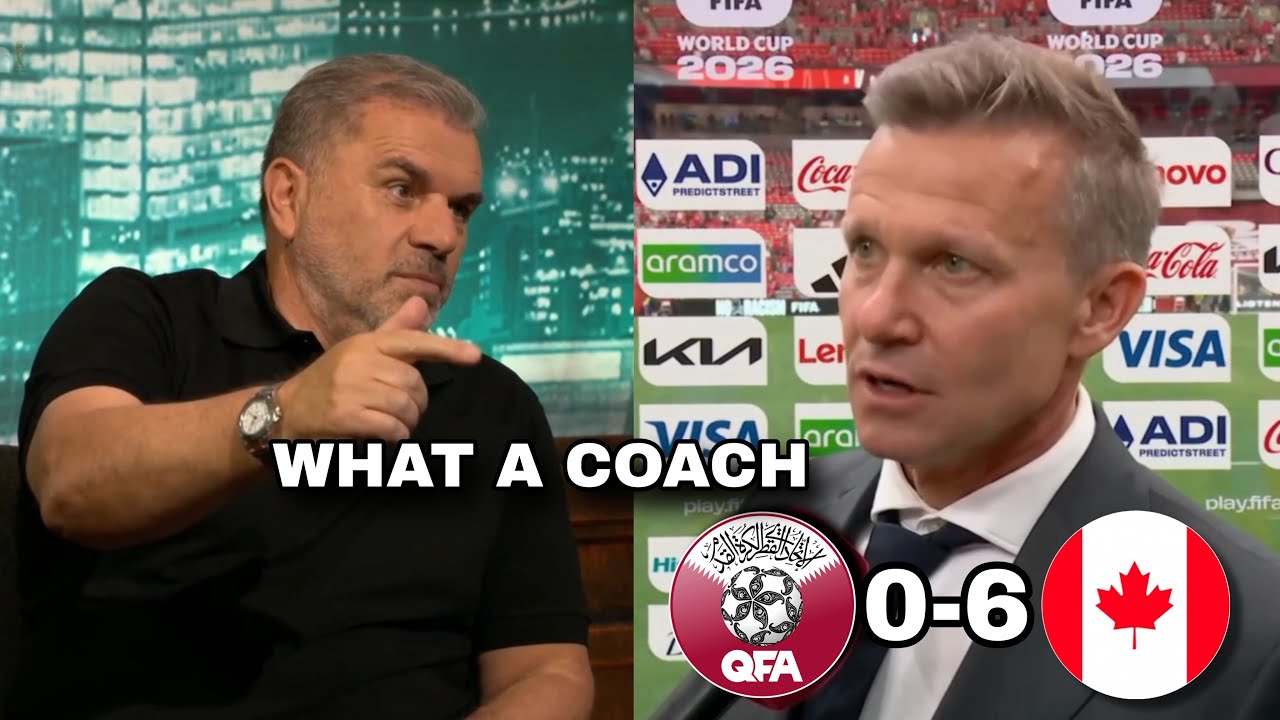 What a match!Canada's coach received high praise from Postecoglou and his statements were incredible