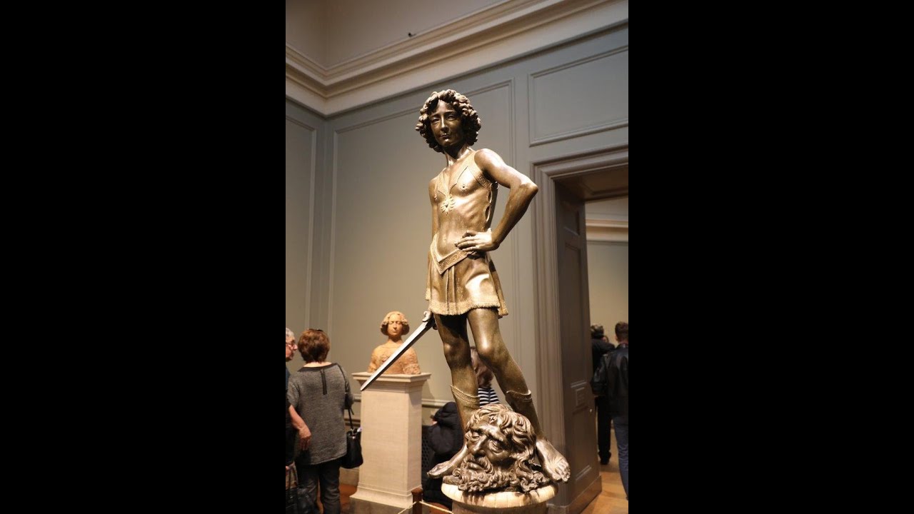 David (and Goliath) by Andrea del Verrocchio