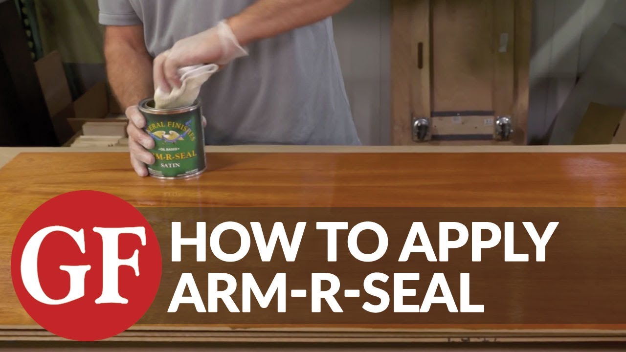 HOW TO APPLY ARM-R-SEAL URETHANE TOPCOAT | General Finishes