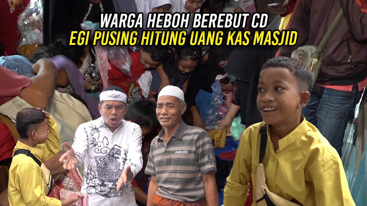 KDM BERKUNJUNG KE BOGOR | WARGA HEBOH BEREBUT CD | EGI PUSING HITUNG UANG KAS MASJID