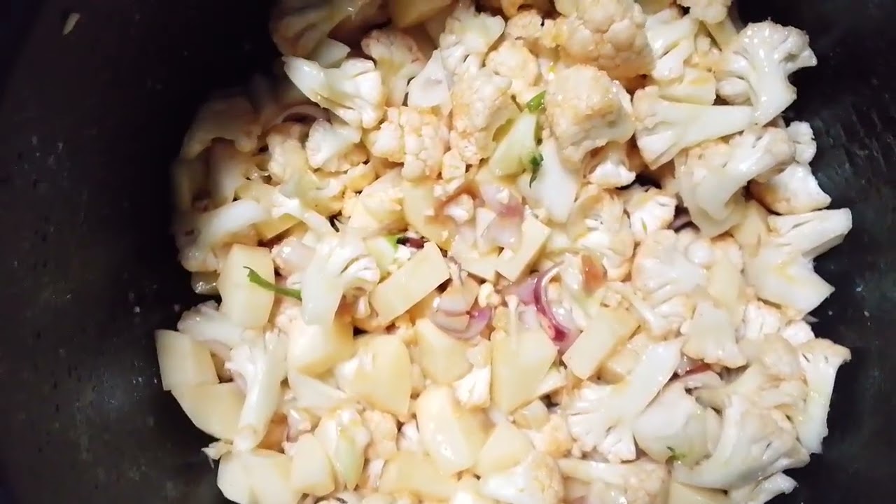 মাখানো ফুলকপি(Mixed cauliflower)