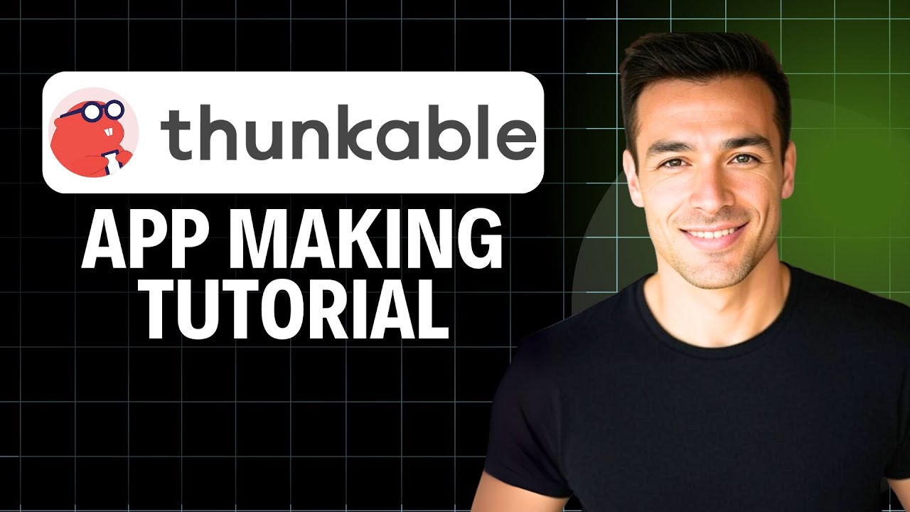 Thunkable App Making Tutorial 2025 (No Coding App Maker)