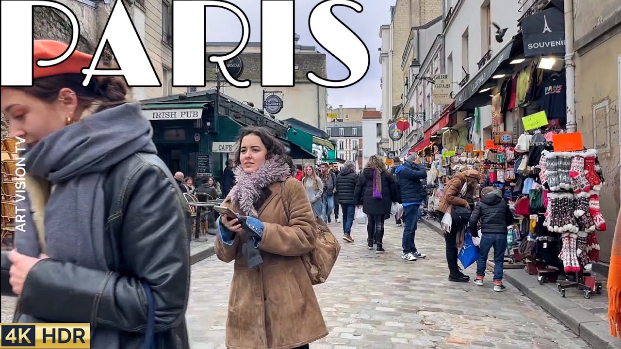🇫🇷[PARIS 4K] WALK IN PARIS 