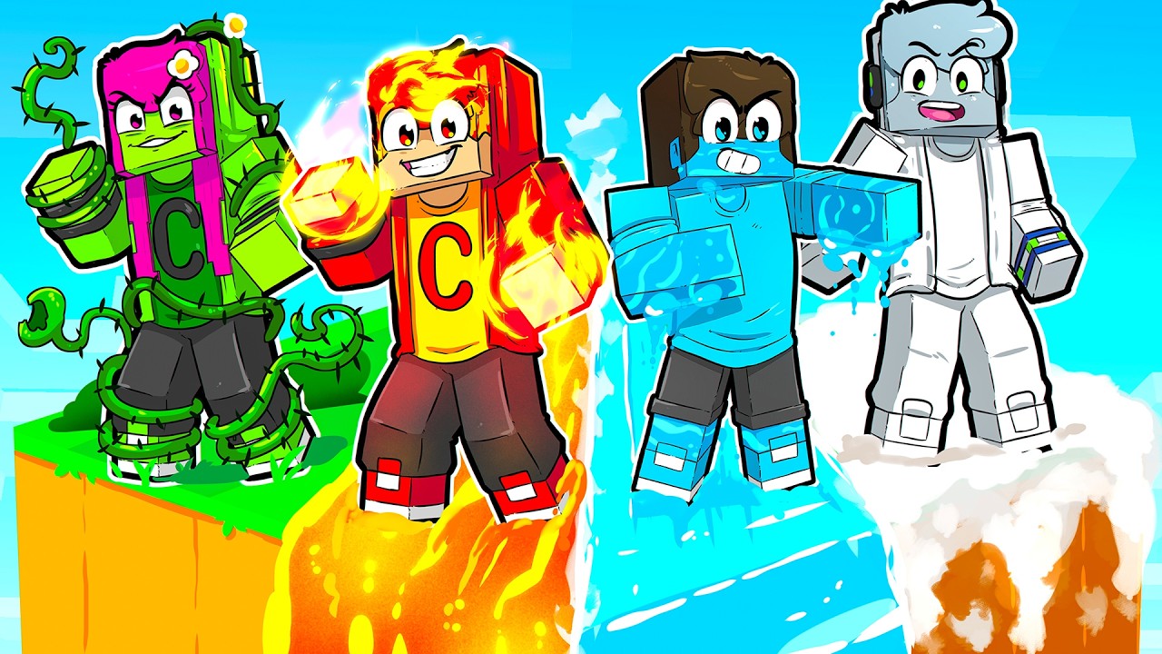 TRANSFORMEI YOUTUBERS em SUPER ELEMENTAIS!