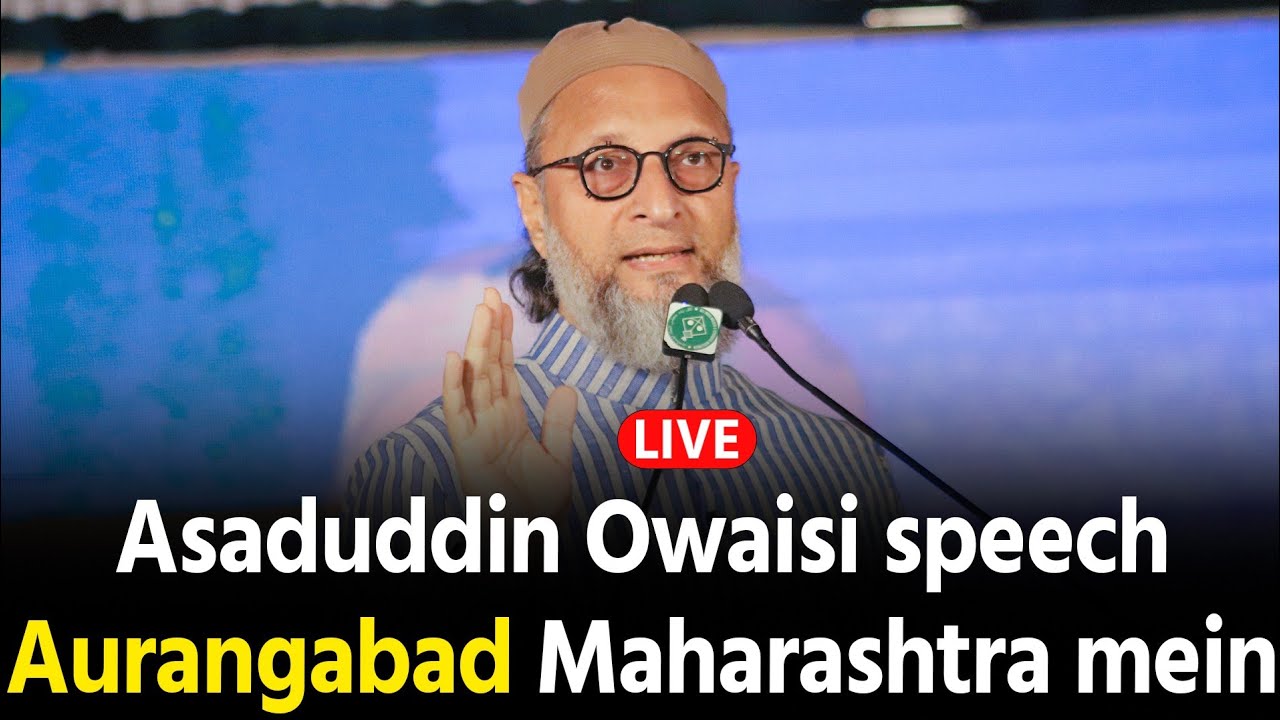 LIVE: Asaduddin Owaisi speech Misarwadi Aurangabad.