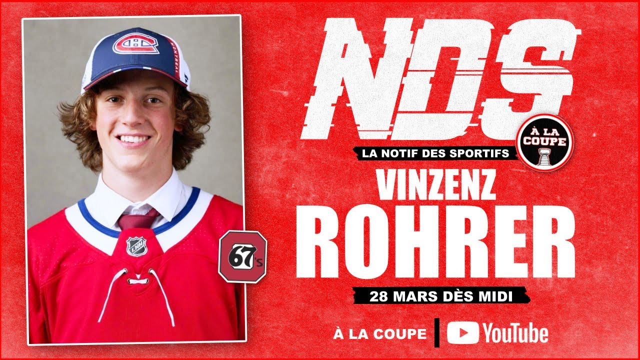 La notif des sportifs avec Vinzenz Rohrer