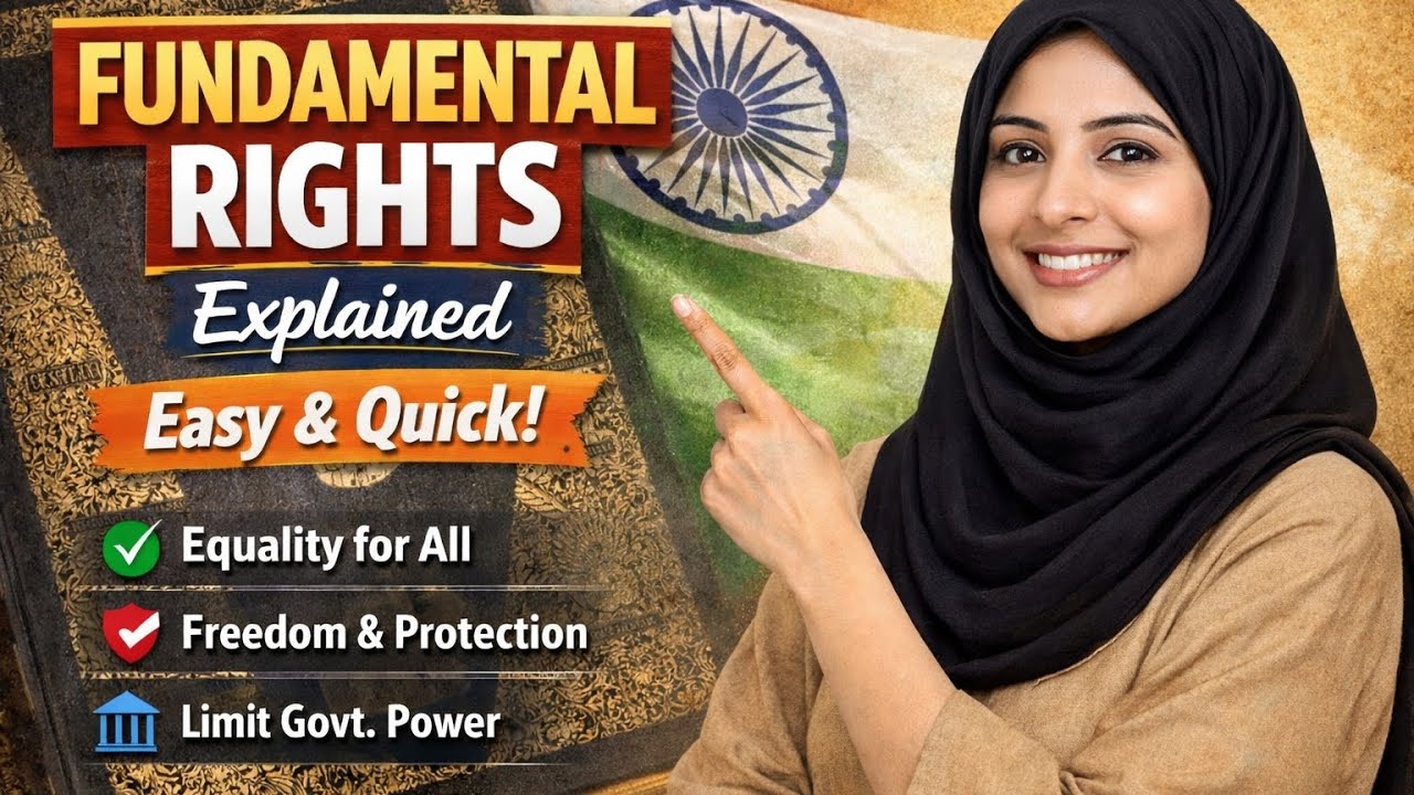 Fundamental Rights Explained in 5 Minutes | Indian Constitution