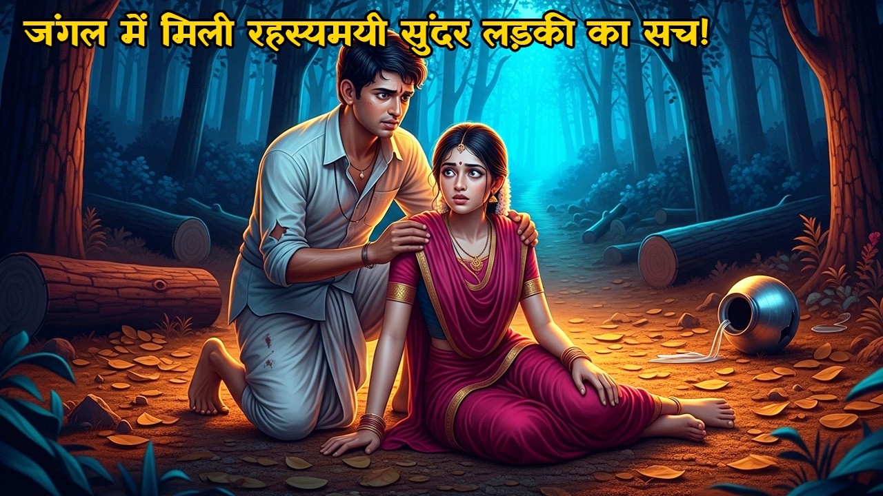 🌲 जंगल में मिली रहस्यमयी सुंदर लड़की का सच! | Horror Hindi Story