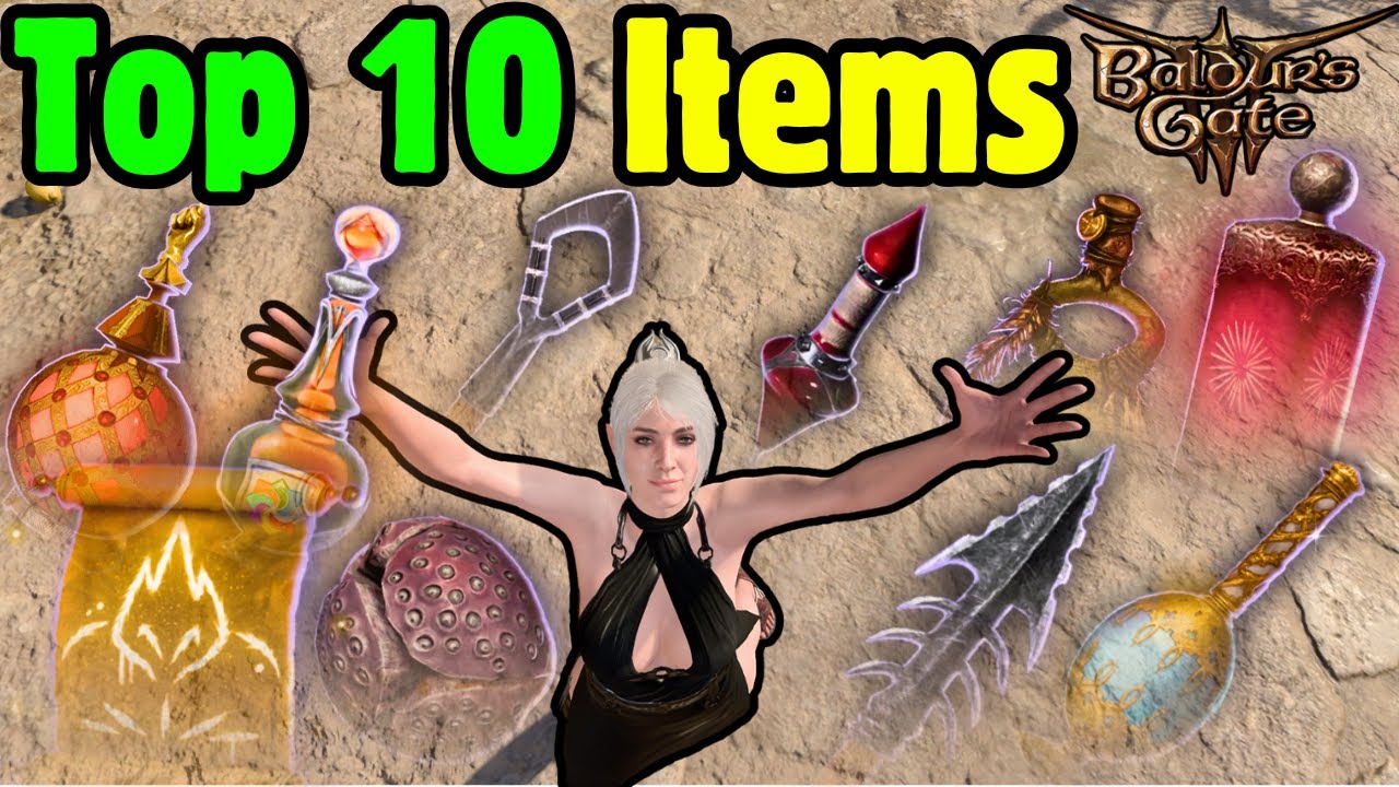 TOP 10 BEST ITEMS in Baldur's Gate 3