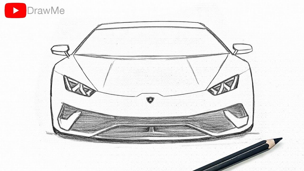 Lamborghini Hurac&aacute;n Drawing 🔥