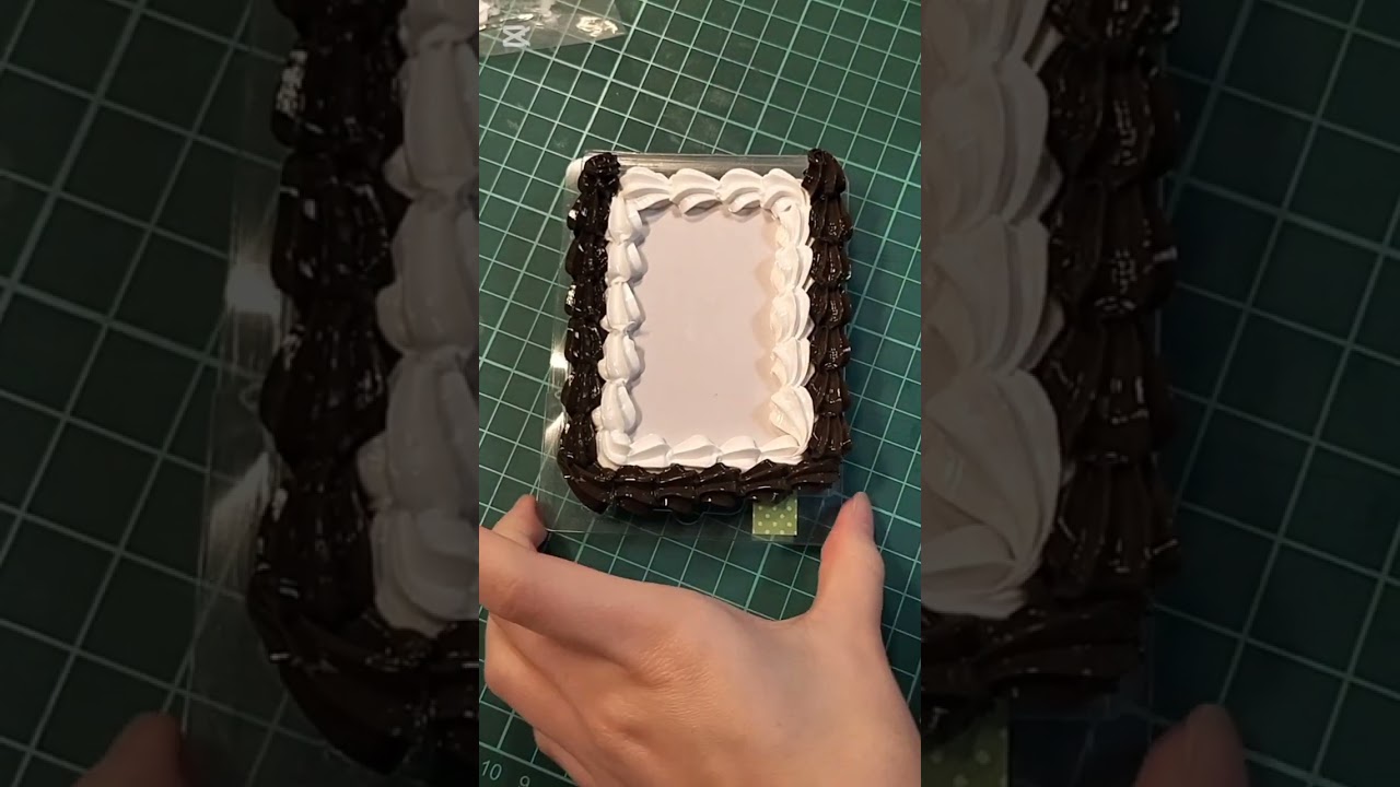 〜チョコイメージのホイップデコ製作〜