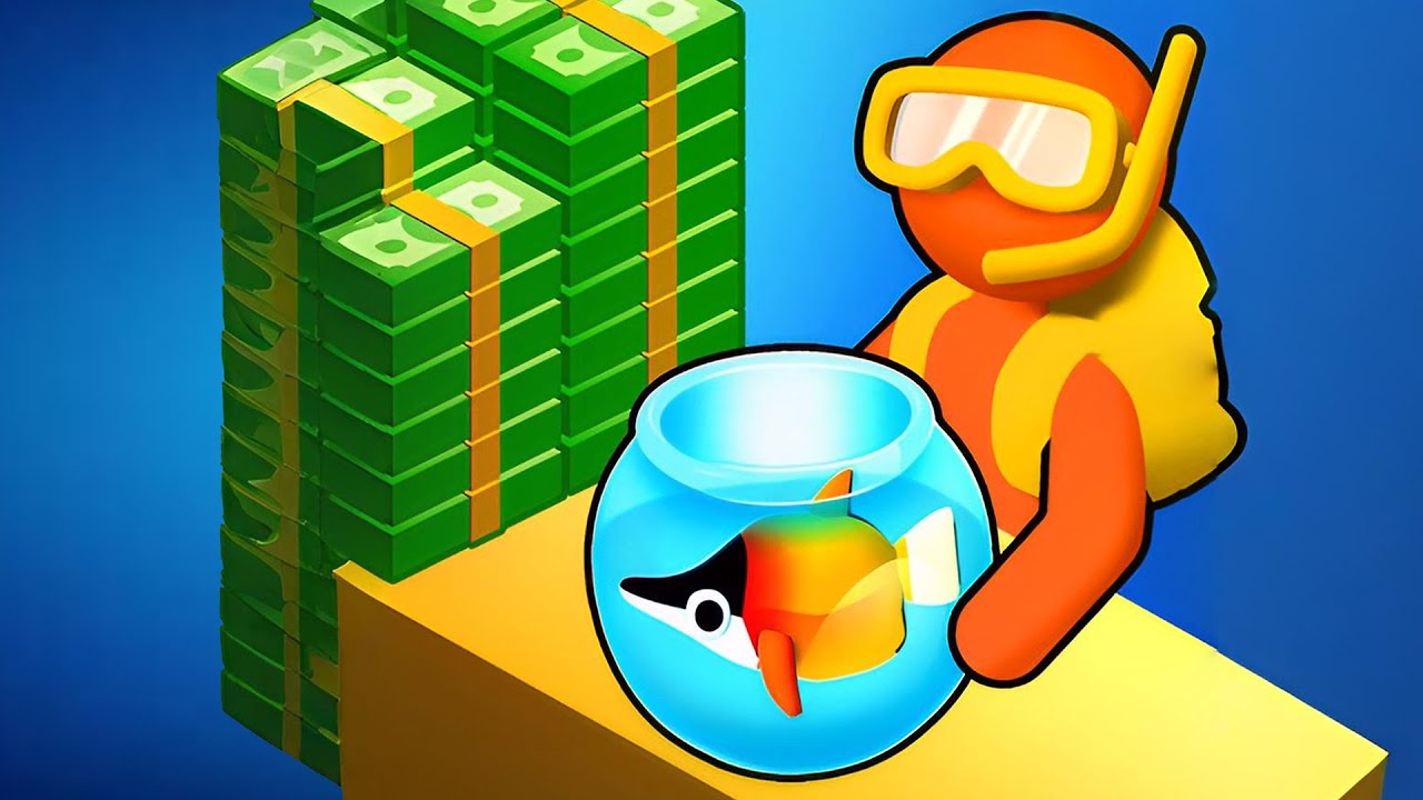 Aquarium Land - Fishbowl World - Gameplay Walkthrough Part 1 - New Update (iOS, Android)