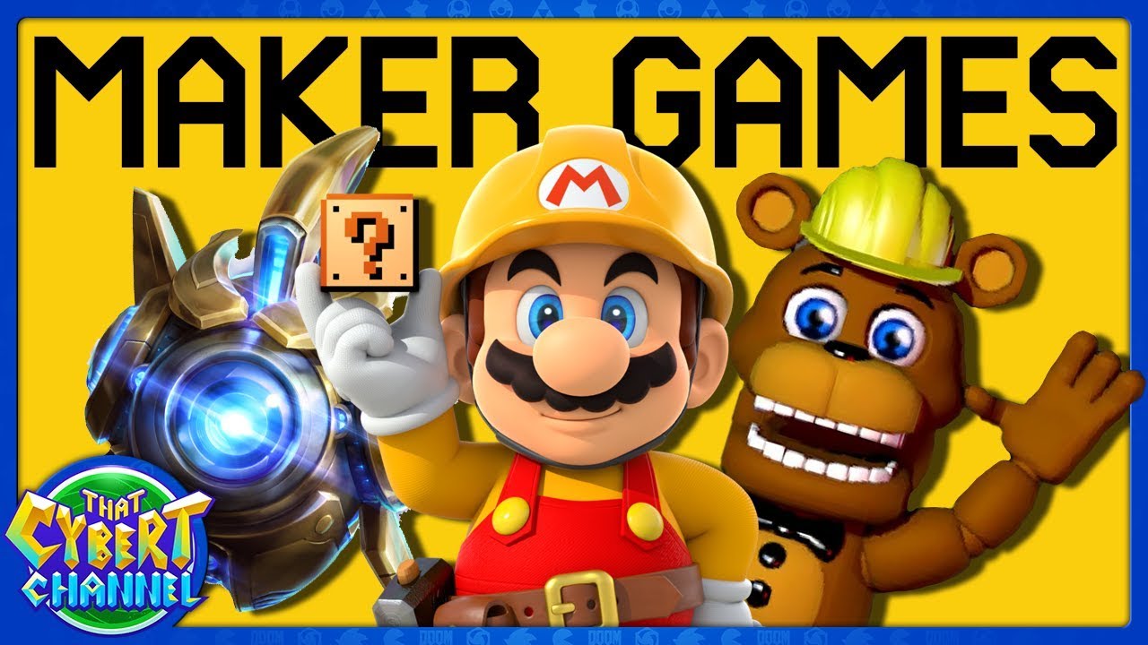 Maker Games: RPG Maker, FNAF Maker, Starcraft 2 & More 🔴 That Cybert Channel