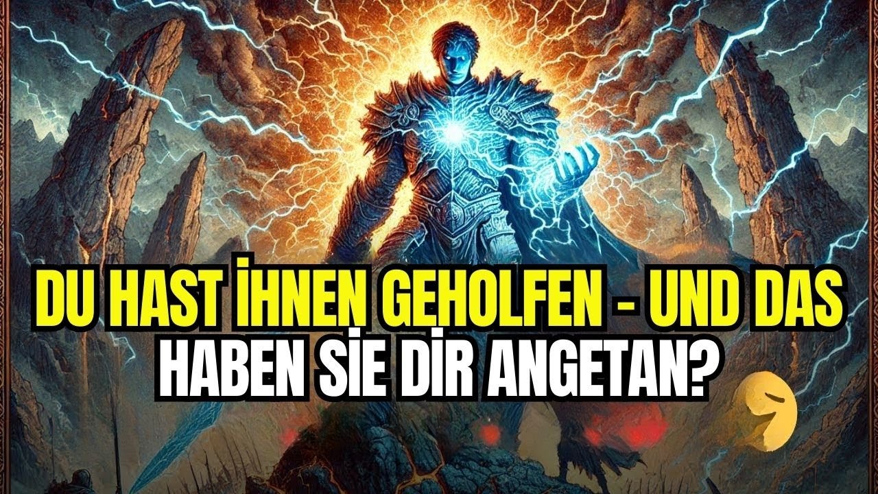 Auserwählter, alle sind angewidert.Wie kann man so bösartig sein? Du halfst ihnen – und das tun sie.