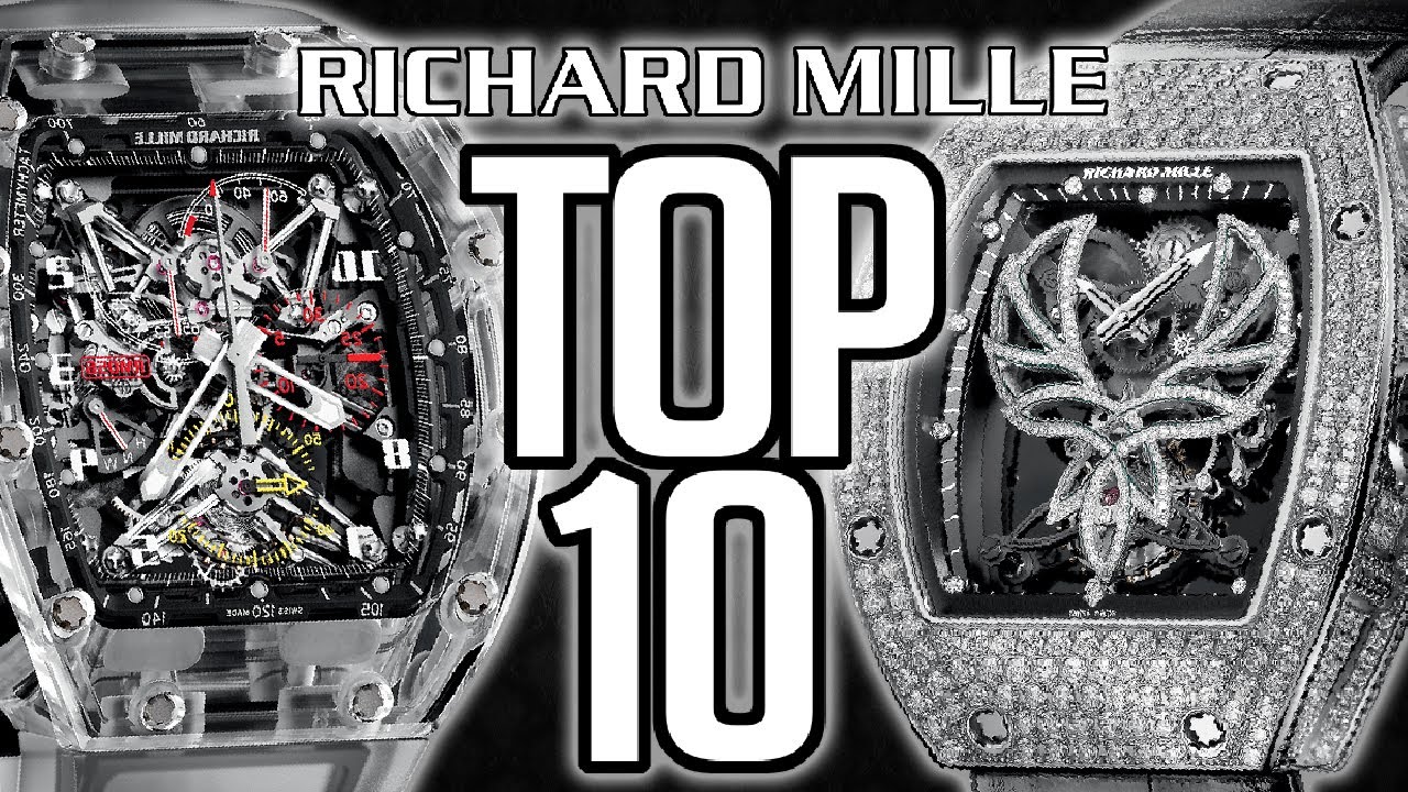 LOS 10 RICHARD MILLE MAS CAROS Y EXCLUSIVOS 💎