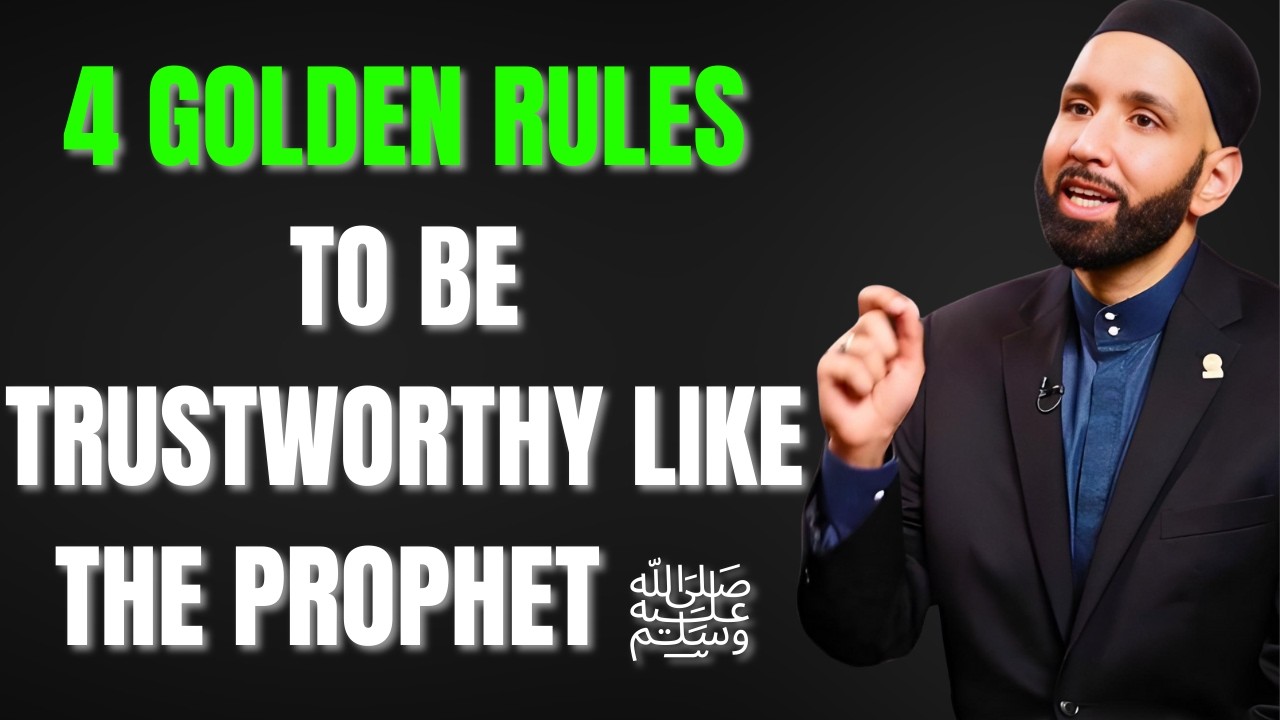 HOW CAN YOU BE AS HONEST AS THE PROPHET ﷺ? - OMAR SULEIMAN
