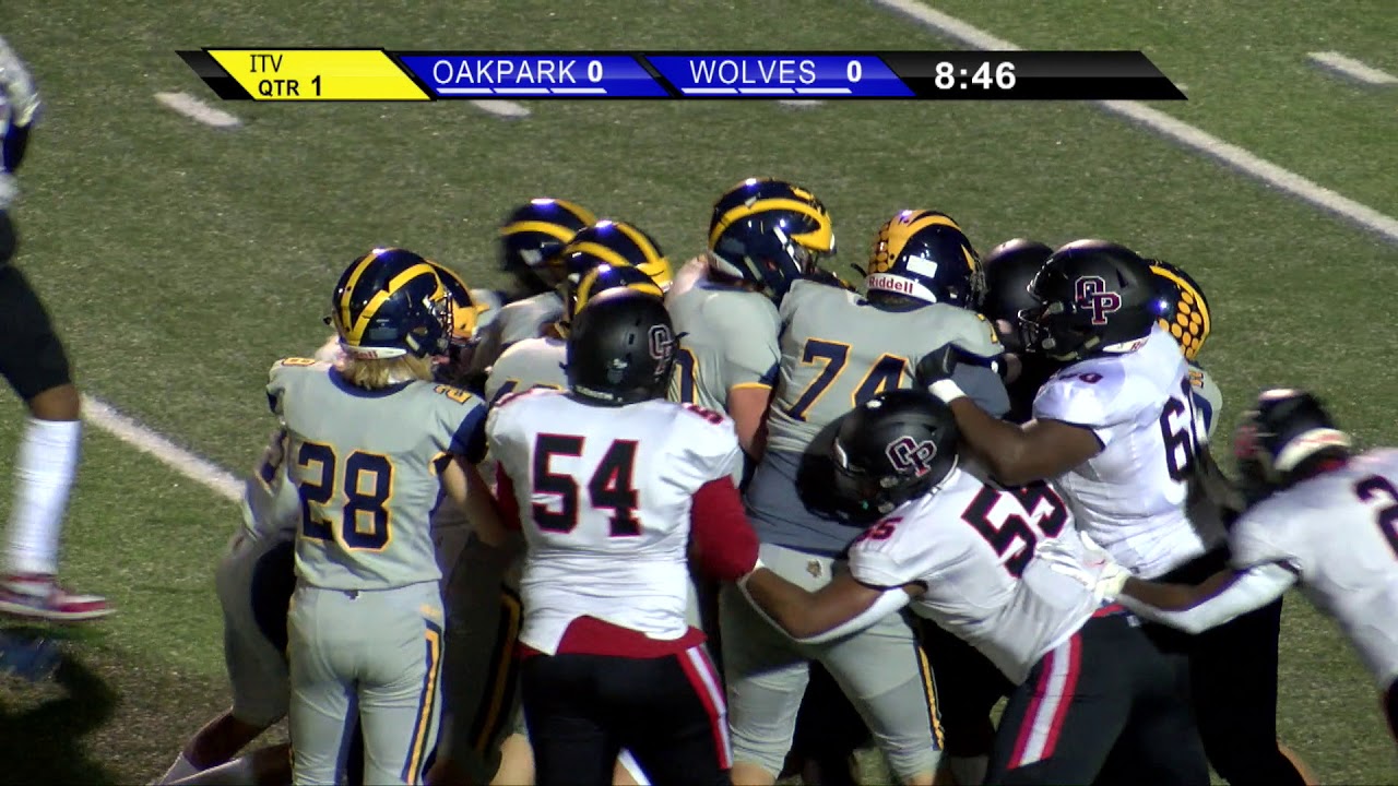 Football: Wolves vs Oak Park 10/23/2020