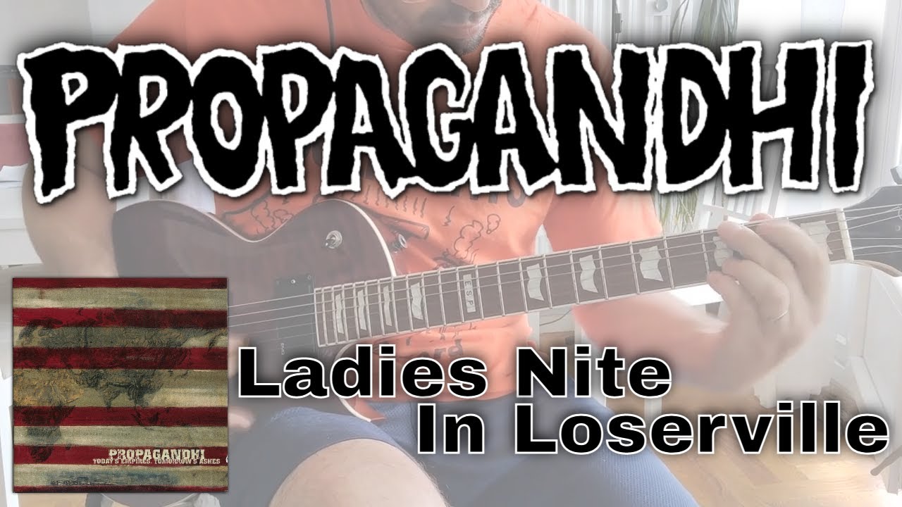 Propagandhi - Ladies nite in Loserville [TETA #9] (Guitar Cover)