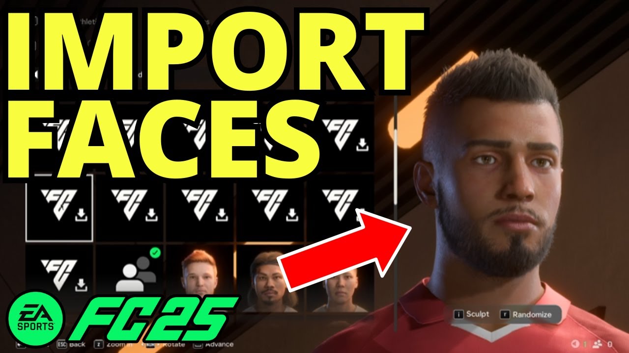 How To Import Player Faces in FC 25
