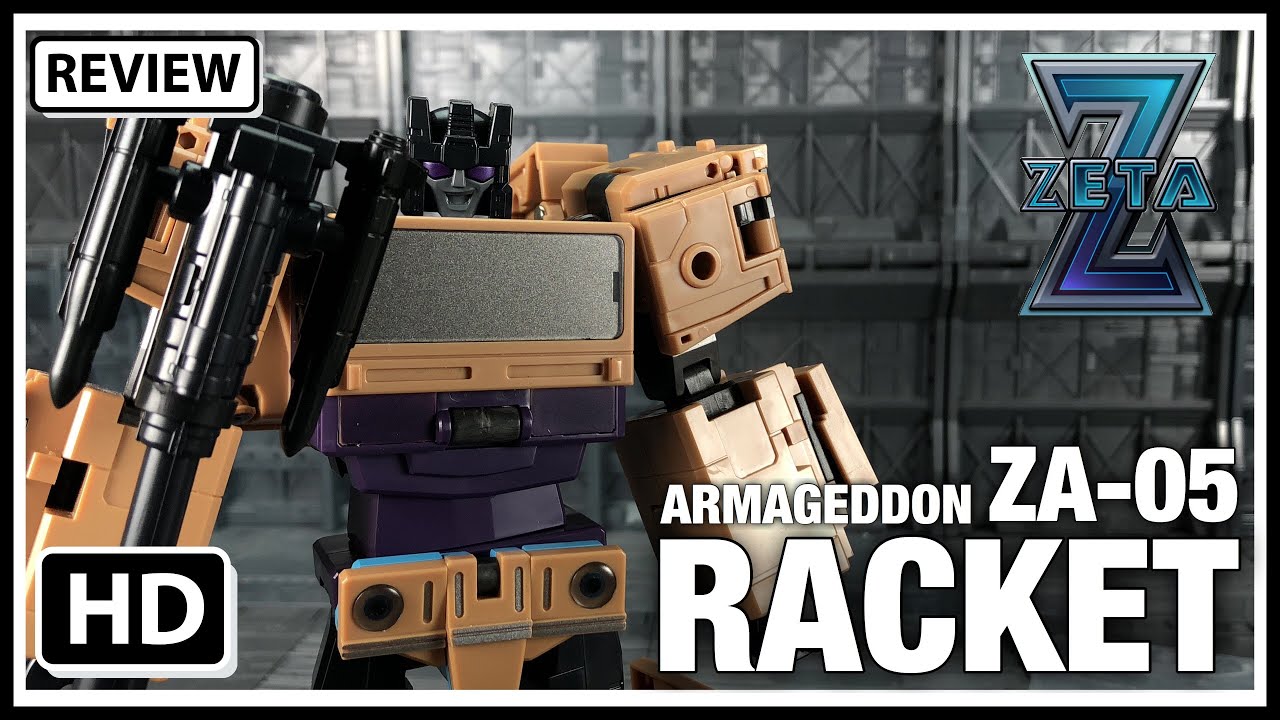 Zeta Toys Armegedon ZA-05 RACKET Transformers Masterpiece Swindle