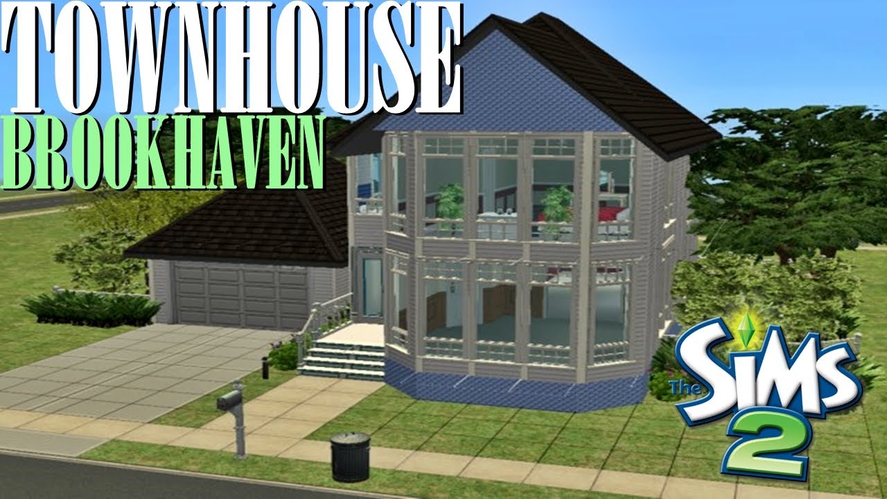 The Sims 2 | House Build - BrookHaven Townhouse