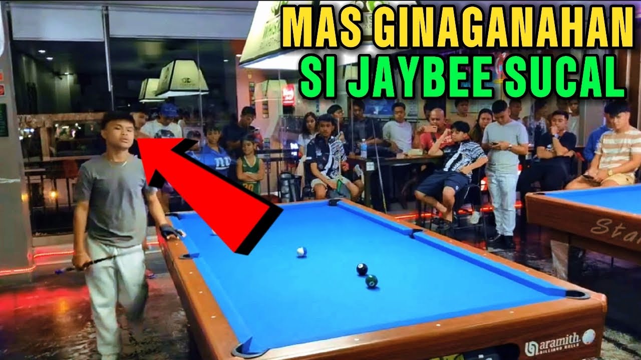 MAS HAHANGA KA DITO KAY JAYBEE SUCAL 😱😱😱🎱💰💰