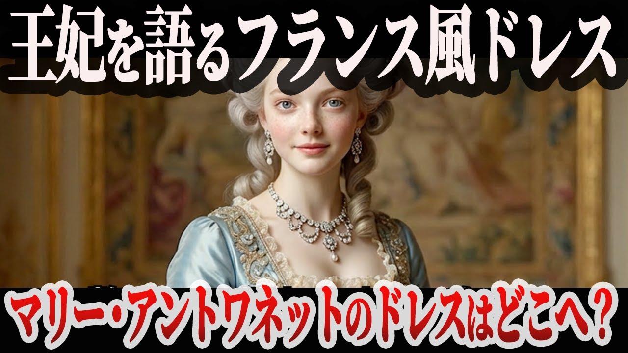 マリー・アントワネットのドレスはなぜ残されていない？生地が語る真実