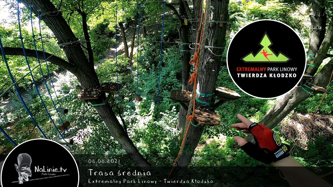 Park Linowy 138 - Twierdza Kłodzko - Trasa średnia 08.08.2021
