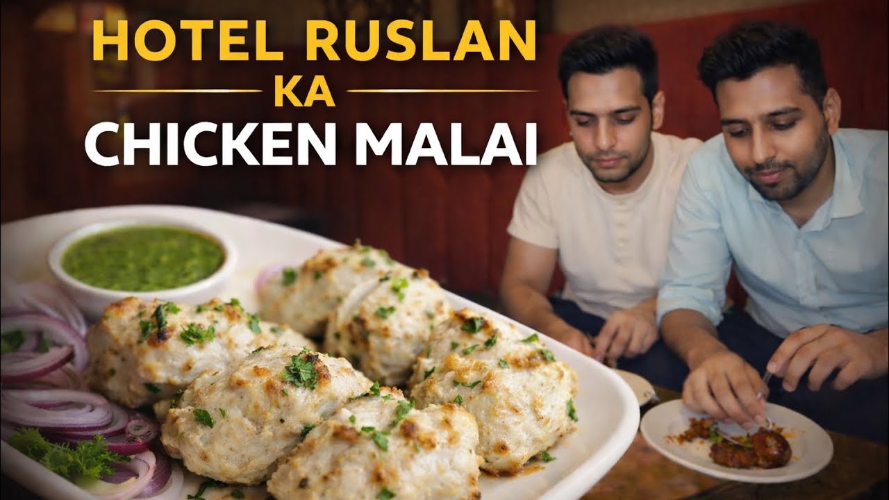 Hotel Ruslaan Ka Chicken Malai 😘 Ramadan Day 17 @JunedKhanVlogs 
