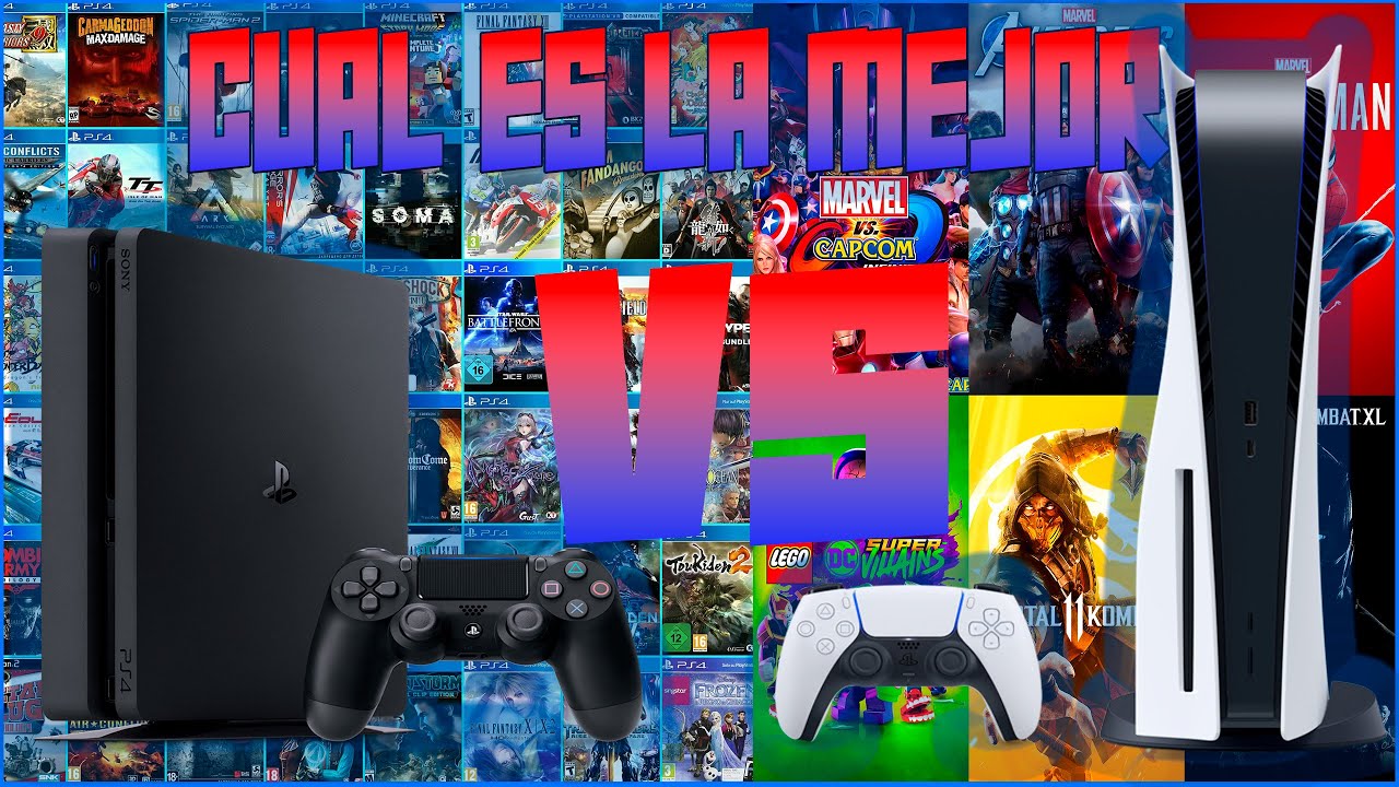 Comparando PS4 y PS5 en 2025 &iquest;Cu&aacute;l es mejor para ti?