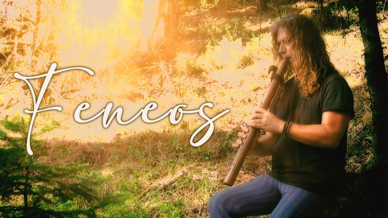 Native American Indian Flute - Live at Feneos Lake Doxa, Positive Calm Heal Relax Music