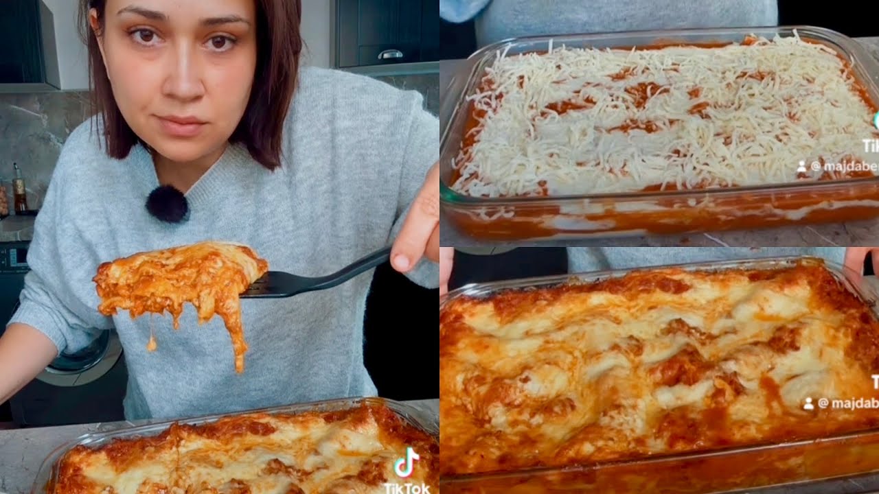 وصفة اللزنيا سهلة التحضير / recette des lasagnes
